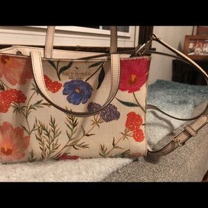 Beautiful Fabric Kate Spade Bag